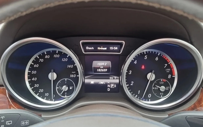 Mercedes-Benz GL cena 115900 przebieg: 182659, rok produkcji 2013 z Mosina małe 352